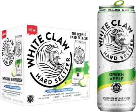 White Claw Green Apple