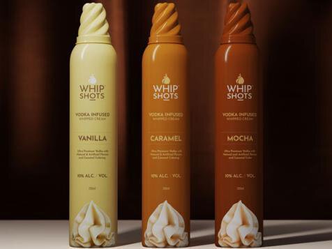 Whip Shots Vodka Whip Cream Caramel