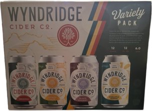 Wyndridge Cider Variety 2/12 Cans