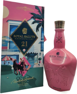 Chivas Regal Royal Salute 21 Years The Miami Polo Edition