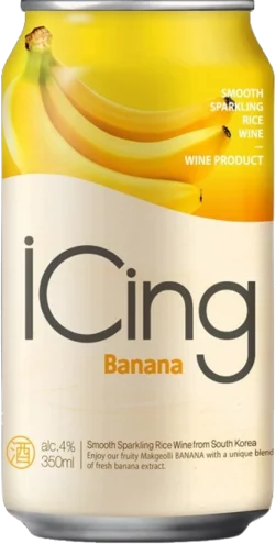 Icing Sparkling Wine Banana