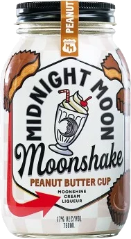 Midnight Moon Peanut Butter Cup Moonshake Cream Liqueur