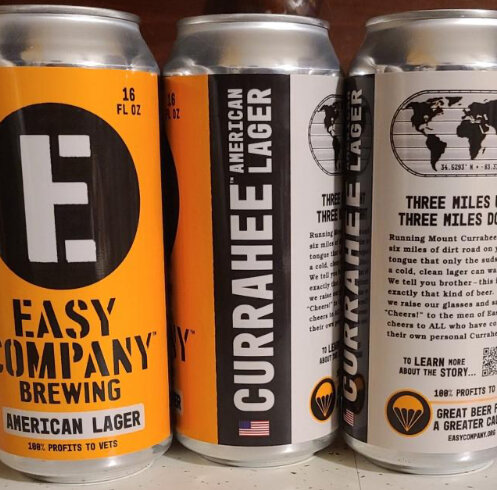 Easy Company Currahee American Lager 4x16oz