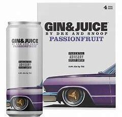 Gin & Juice By Dre & Snoop Passionfruit Cocktail