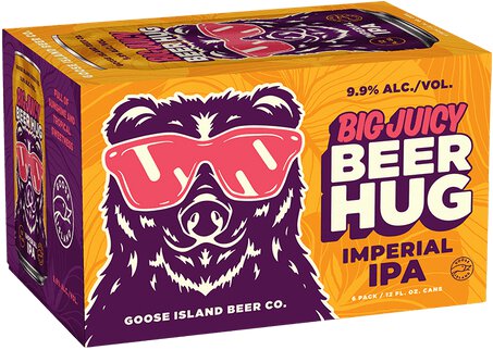 Goose Island Big Juicy Beer Hug Imperial Ipa