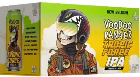 New Belgium Voodoo Ranger Tropic Force IPA