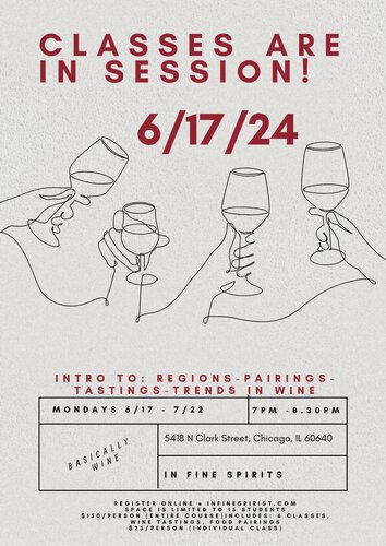 Wine School Single Class