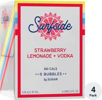 Stateside Surfside Strawberry Lemonade 4pk