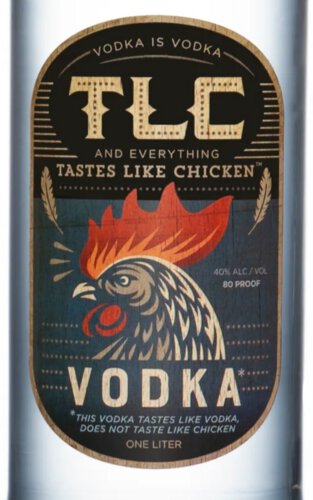 TLC Tastes Like Chicken Vodka