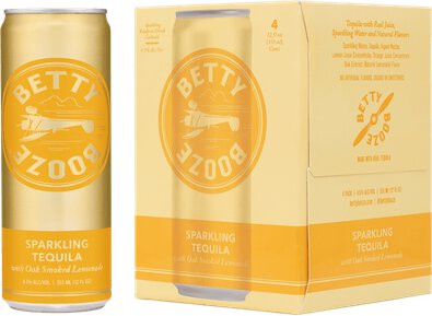 Betty Booze Sparkling Tequila Oak Smoked Lemonade