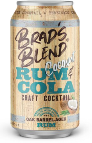 Brads Blend Coconut Rum & Cola