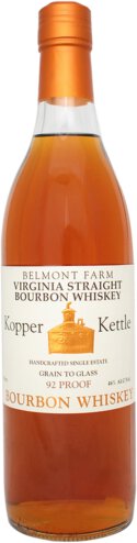 Belmont Farm Distillery Kopper Kettle Straight Bourbon Whiskey