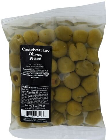 Divina Pitted Castelvetrano Olive Pouch