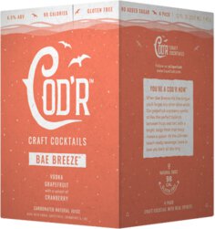 Cape Cod'r Craft Cocktails Bae Breeze