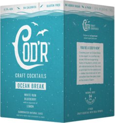 Cape Cod'r Craft Cocktails Ocean Break