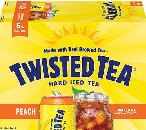 Twisted Tea Peach 12pk Can