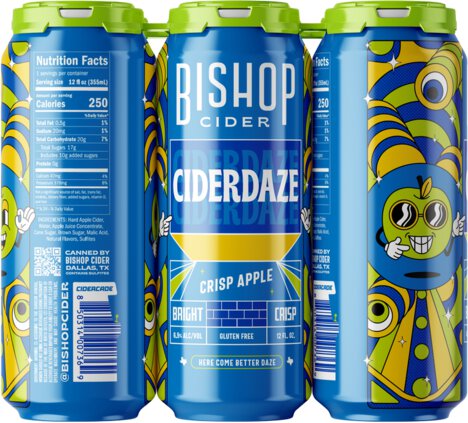 Bishop Cider Ciderdaze 6PK Can