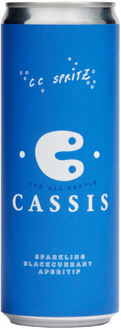 C Cassis Sparkling Black Currant Aperitif