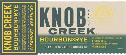 Knob Creek Bourbon X Rye
