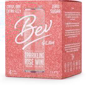 Bev Sparkling Rose Glam