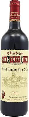 La Grace Dieu Saint Emilion Grand Cru Les Menuts