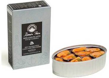 Ramon Pena Mussels In Spicy Chilli And Garlic Sauce 110g