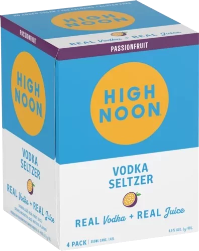 High Noon Passionfruit Hard Seltzer