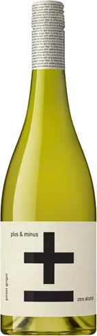 Plus And Minus Pinot Grigio Non Alcholic