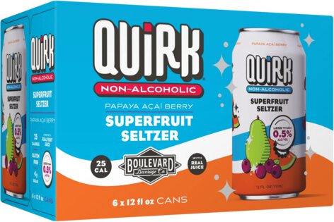 Boulevard Quirk Superfruit Seltzer N A