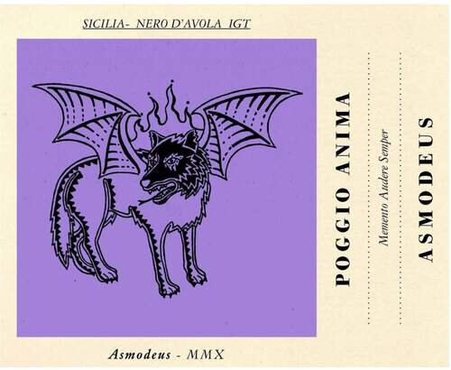 Poggio Anima 'Asmodeus' Nero d'Avola 20L Keg - Plastic