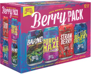 Abita Berry Vrty Pack 12pk