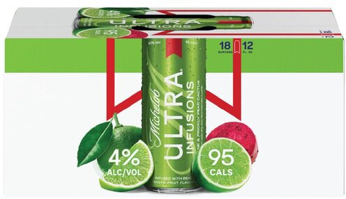 Michelob Ultra Infusion Lime & Prickly Pear 18PK Cans
