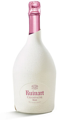 Ruinart Brut Rose Champagne (Second Skin Gift Wrap)