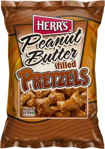 Herr's Peanut Butter Filled Pretzels 7.0 oz