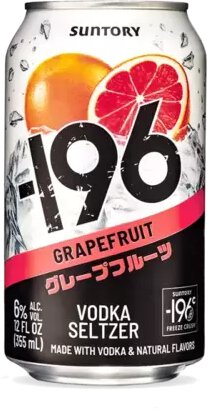 Minus 196 Vodka Seltzer Grapefruit