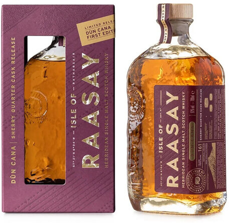 Isle Of Raasay Dun Cana Sherry Quarter Cask Hebridean Single Malt Scotch Whiskey