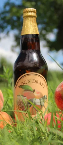 Warwick Valley Doc's Peach Hard Apple Cider