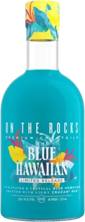 On The Rocks Cruzan Blue Hawaiian