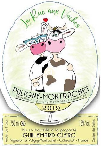 Guillemard Clerc Puligny Montrachet la Rue aux Vaches