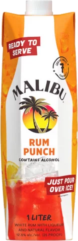 Malibu Rum Punch Rtd Carton