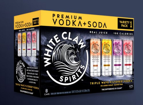 White Claw Vodka and Soda Variety Pack