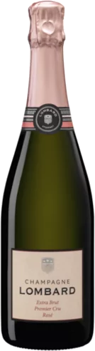 Champagne Lombard Extra Brut Premier Cru Rose
