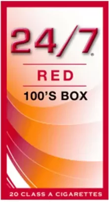 24/7 Red 100's Box