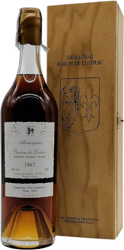 Baron de Lustrac Bas Armagnac 1936 700ml 700ML - All Star Wine