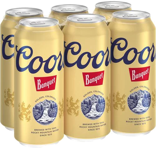 Coors Banquet 6PK Cans