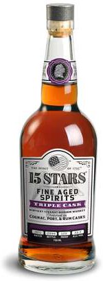 15 Stars Triple Cask 8&16yr Bourbon Whiskey