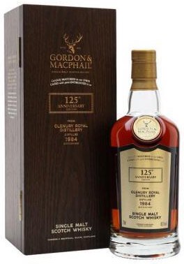 Gordon Macphail Glenury Royal Distillery 35 Year 125th Anniversary Edition Single Malt Scotch 750ml Distilled 1984 / Bottled 2020 Cask No 2335 LIMIT 1 PER CUSTOMER