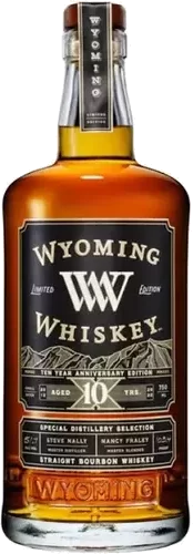 Wyoming Whiskey 10 Year Anniversary Edition Straight Bourbon