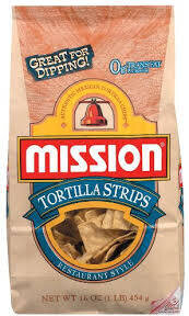 Mission Tortilla Strips Sea Salt