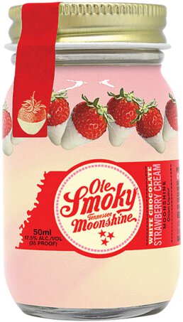 Ole Smoky Moonshine White Chocolate Strawberry Cream
